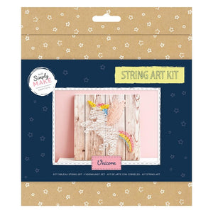 Simply Make String Art Kit Unicorn