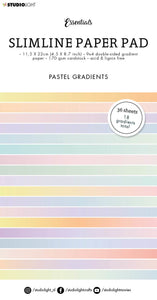 Studio Light Pastel Gradients Slimline Paper Pad Ireland